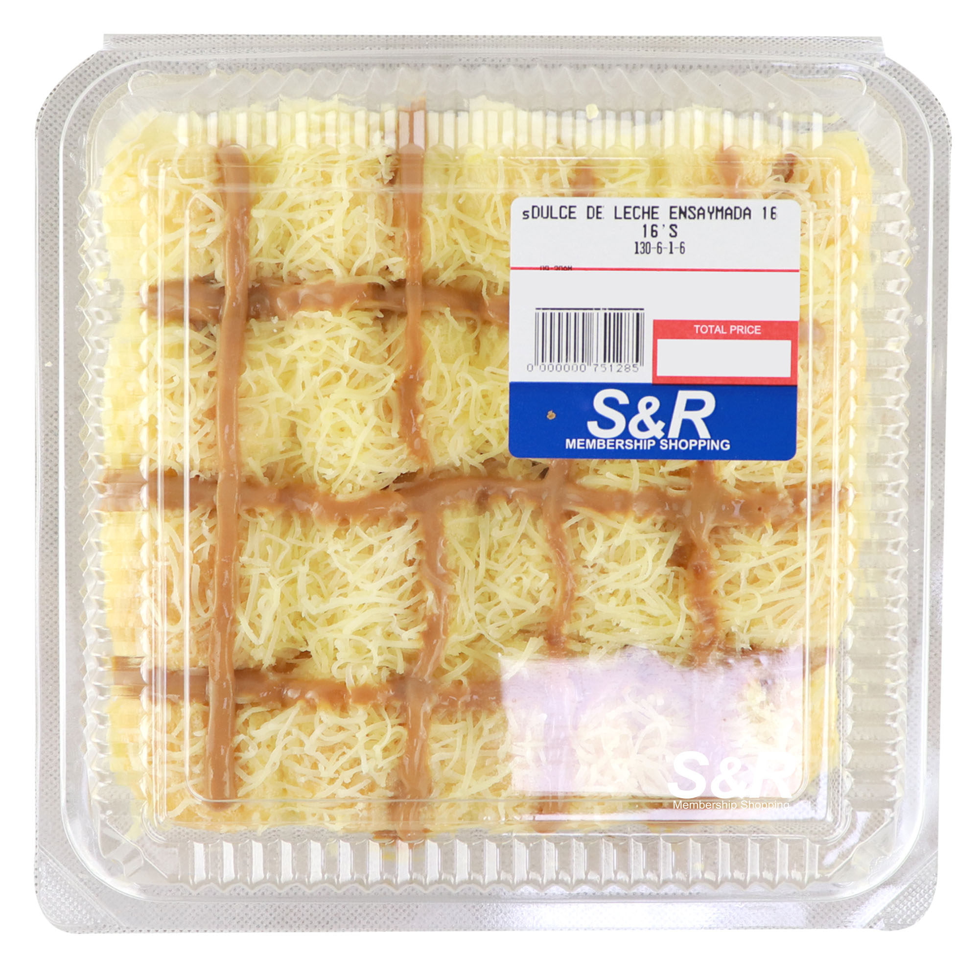 S&R Dulce de Leche Ensaymada 16pcs S&R Dulce de Leche Ensaymada 16pcs